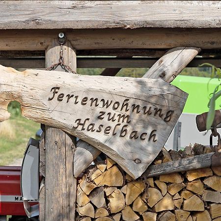 Ferienwohnung zum Haselbach Weilheim Exterior foto