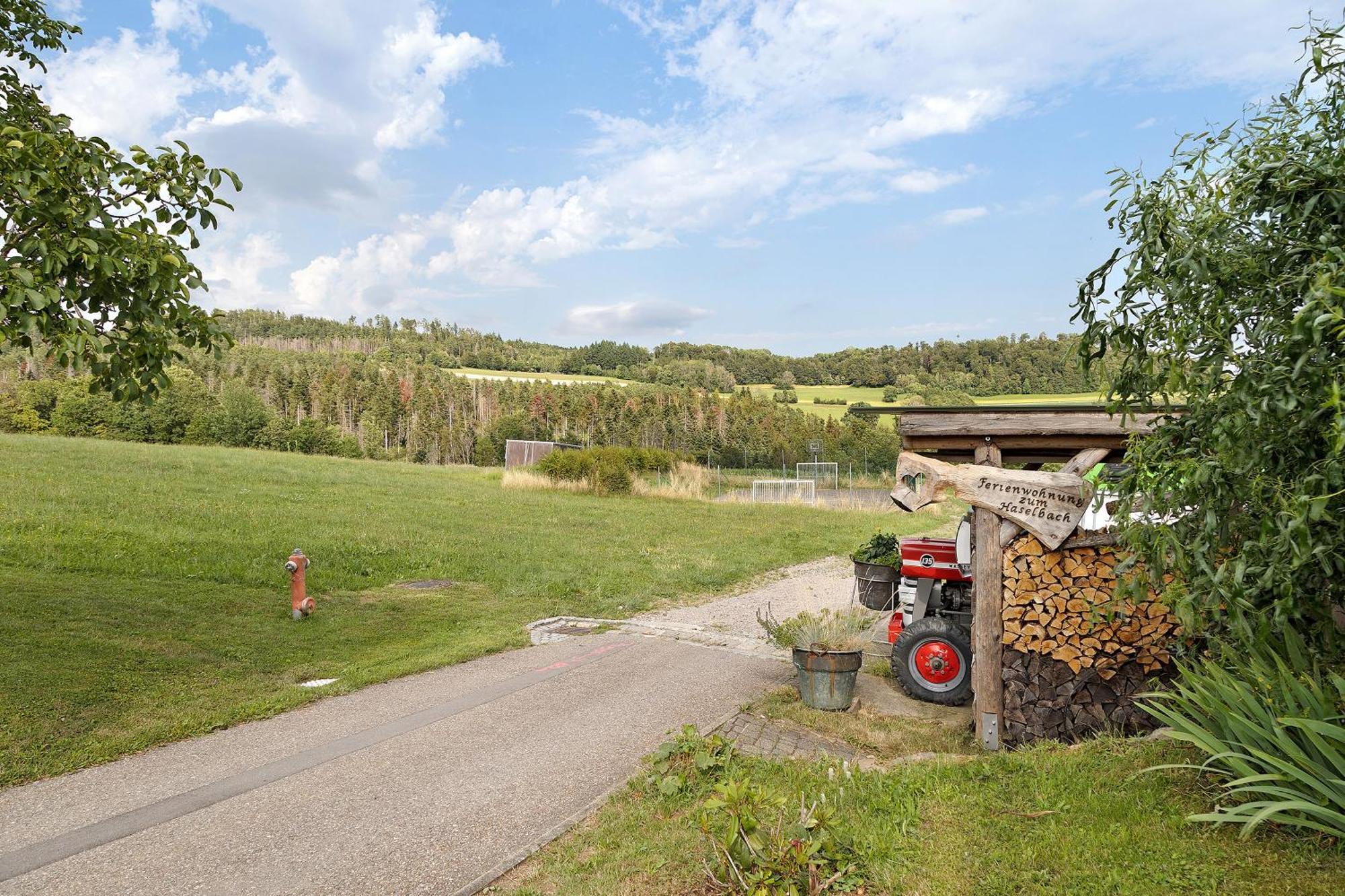 Ferienwohnung zum Haselbach Weilheim Exterior foto